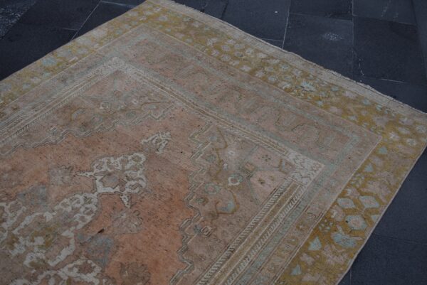 4.8 ft. x 10.6 ft. Vintage Turkish Rug TR05797 Image 4