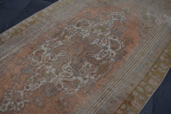 4.8 ft. x 10.6 ft. Vintage Turkish Rug TR05797 Image 5