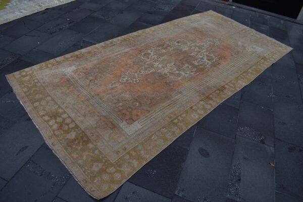 4.8 ft. x 10.6 ft. Vintage Turkish Rug TR05797 Image 1