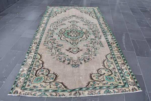5.2 ft. x 9 ft. Vintage Turkish Rug TR05847 Image 3