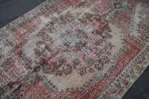 3.9 ft. x 6.7 ft. Vintage Turkish Rug TR05857 Image 5