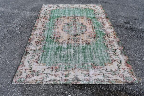 5.5 ft. x 8.2 ft. Vintage Turkish Rug TR05867 Image 2
