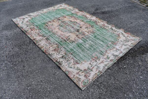 5.5 ft. x 8.2 ft. Vintage Turkish Rug TR05867 Image 3