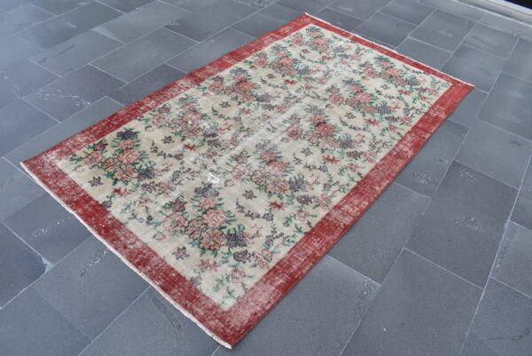 3.8 ft. x 6.6 ft. Vintage Turkish Rug TR05897 Image 1