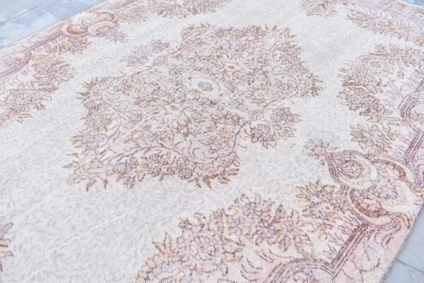 6.4 ft. x 10 ft. Vintage Turkish Rug TR06037 Image 5