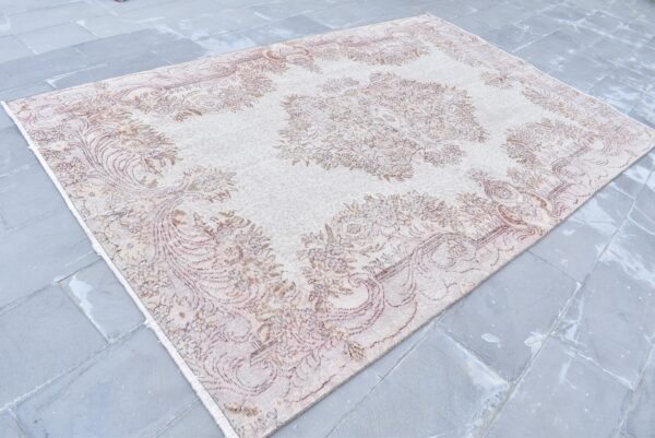 6.4 ft. x 10 ft. Vintage Turkish Rug TR06037 Image 1