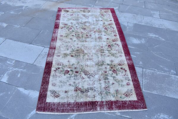 3.3 ft. x 6.2 ft. Vintage Turkish Rug TR06097 Image 2