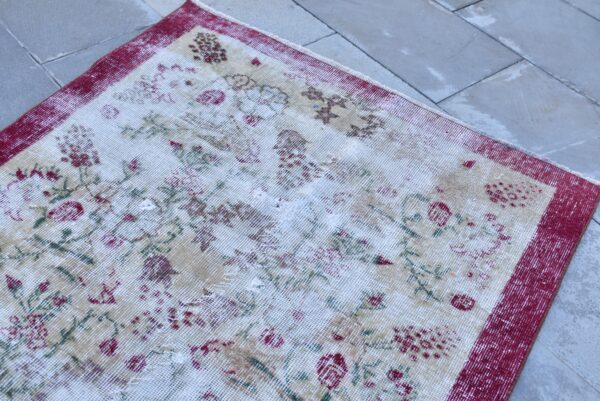 3.3 ft. x 6.2 ft. Vintage Turkish Rug TR06097 Image 4