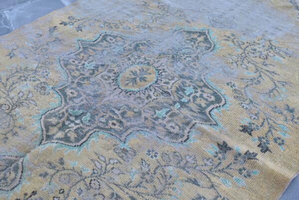 5.5 ft. x 9.2 ft. Vintage Turkish Rug TR06127 Image 5