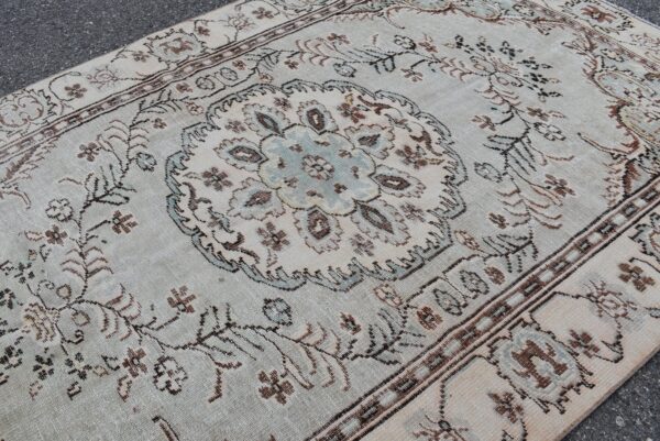 5.9 ft. x 9.2 ft. Vintage Turkish Rug TR06247 Image 5