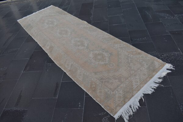3.1 ft. x 10.6 ft. Vintage Turkish Rug TR06267 Image 3