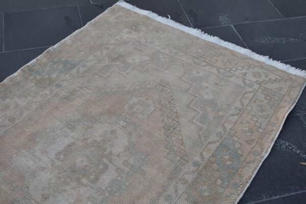3.1 ft. x 10.6 ft. Vintage Turkish Rug TR06267 Image 4