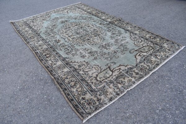 6.3 ft. x 9.6 ft. Vintage Turkish Rug TR06287 Image 3