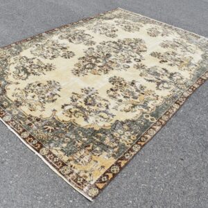 6.2 ft. x 9 ft. Vintage Turkish Rug TR06317 Image 1