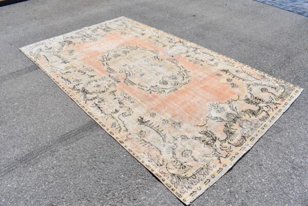 6 ft. x 9.9 ft. Vintage Turkish Rug TR06327 Image 3