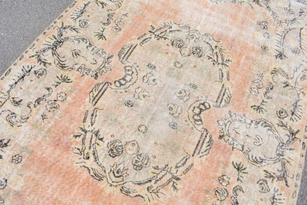 6 ft. x 9.9 ft. Vintage Turkish Rug TR06327 Image 4
