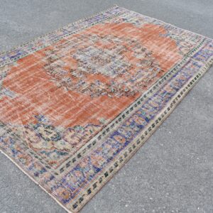5.5 ft. x 8.6 ft. Vintage Turkish Rug TR06377 Image 1