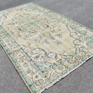 6.1 ft. x 10.2 ft. Vintage Turkish Rug TR06517 Image 1