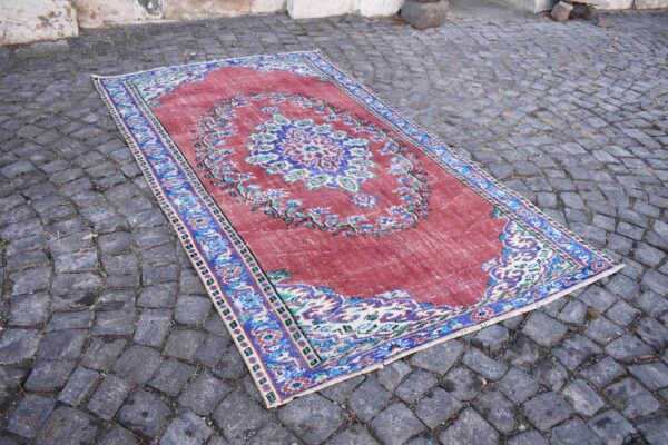 5.2 ft. x 9 ft. Vintage Turkish Rug TR06527 Image 3