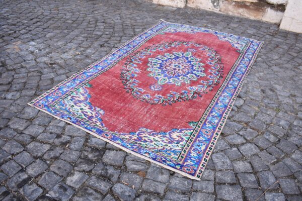 5.2 ft. x 9 ft. Vintage Turkish Rug TR06527 Image 1