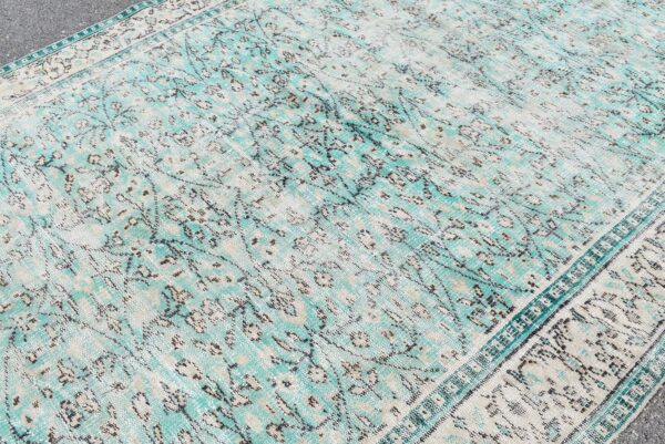 6 ft. x 9.2 ft. Vintage Turkish Rug TR06577 Image 5