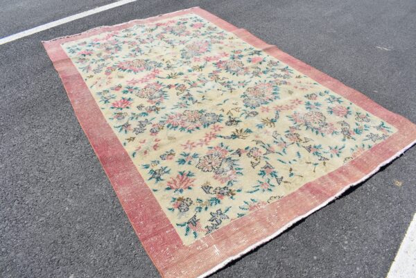 5.8 ft. x 8.7 ft. Vintage Turkish Rug TR06587 Image 3