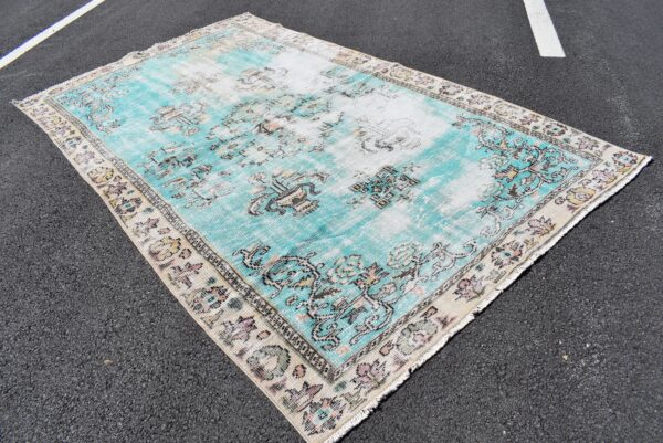 5.6 ft. x 9.6 ft. Vintage Turkish Rug TR06607 Image 3