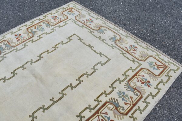 4.6 ft. x 6.2 ft. Vintage Turkish Rug TR06667 Image 4