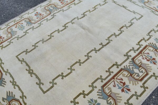 4.6 ft. x 6.2 ft. Vintage Turkish Rug TR06667 Image 5