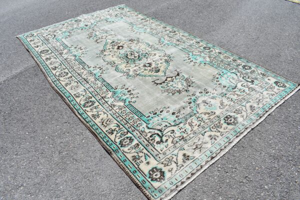 5.8 ft. x 9.9 ft. Vintage Turkish Rug TR06807 Image 3