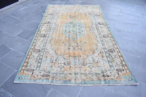 5.1 ft. x 8.9 ft. Vintage Turkish Rug TR06817 Image 2
