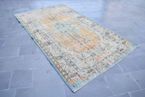 5.1 ft. x 8.9 ft. Vintage Turkish Rug TR06817 Image 3