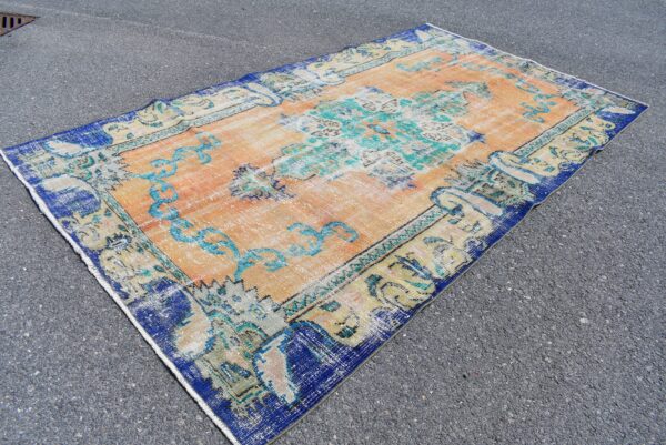 5.3 ft. x 9.2 ft. Vintage Turkish Rug TR06837 Image 1
