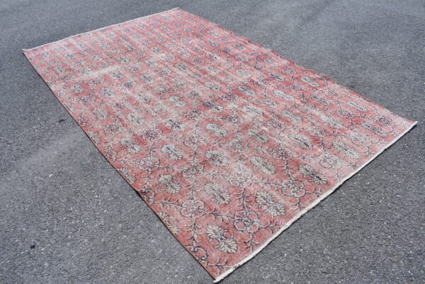 5.7 ft. x 9.1 ft. Vintage Turkish Rug TR06887 Image 3