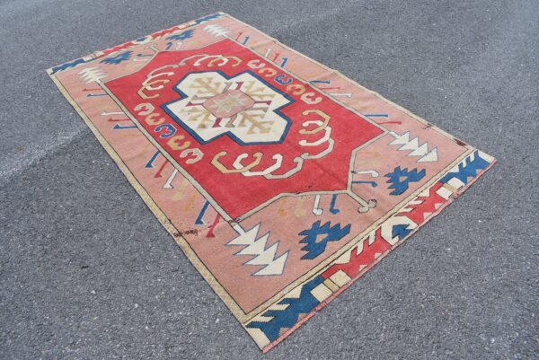 4.5 ft. x 7.7 ft. Vintage Turkish Rug TR07157 Image 3