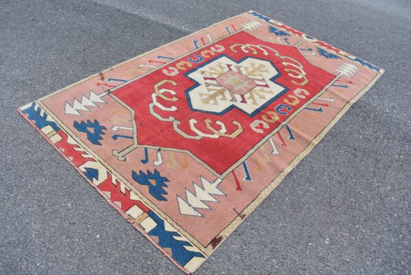 4.5 ft. x 7.7 ft. Vintage Turkish Rug TR07157 Image 1
