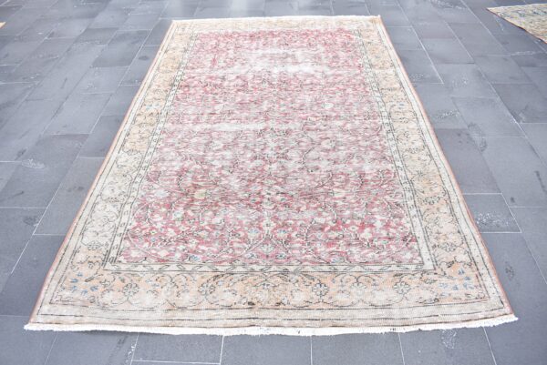 5.8 ft. x 9.3 ft. Vintage Turkish Rug TR07167 Image 2