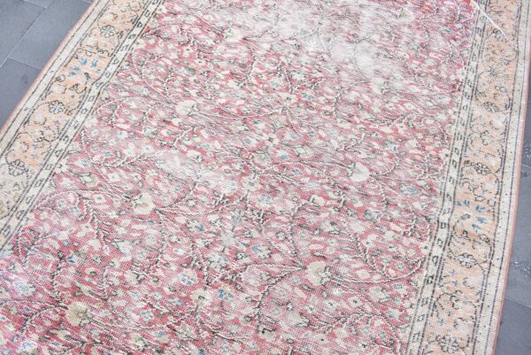 5.8 ft. x 9.3 ft. Vintage Turkish Rug TR07167 Image 5