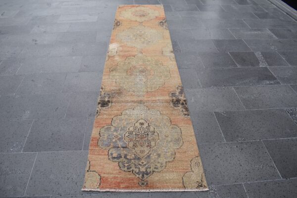 2.3 ft. x 9.9 ft. Vintage Turkish Rug TR07247 Image 2
