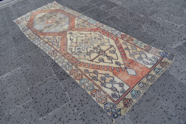 3 ft. x 8.7 ft. Vintage Turkish Rug TR07267 Image 3