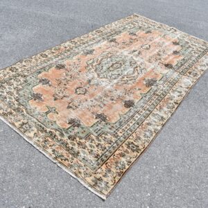 4.9 ft. x 9 ft. Vintage Turkish Rug TR07287 Image 1