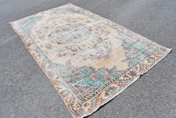 5.6 ft. x 9.8 ft. Vintage Turkish Rug TR07297 Image 3