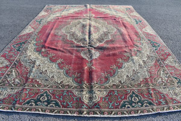 9.4 ft. x 12.6 ft. Vintage Turkish Rug TR07307 Image 3