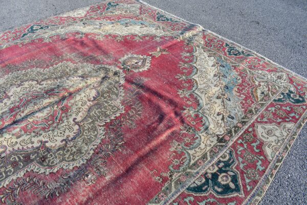 9.4 ft. x 12.6 ft. Vintage Turkish Rug TR07307 Image 4