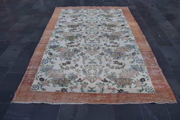6.7 ft. x 10.1 ft. Vintage Turkish Rug TR07317 Image 3
