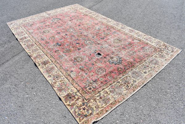 6.2 ft. x 9.6 ft. Vintage Turkish Rug TR07347 Image 3