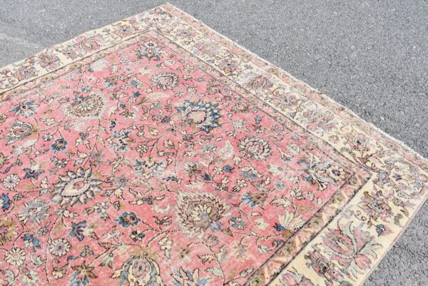 6.2 ft. x 9.6 ft. Vintage Turkish Rug TR07347 Image 4