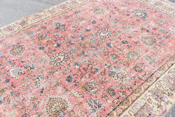 6.2 ft. x 9.6 ft. Vintage Turkish Rug TR07347 Image 5