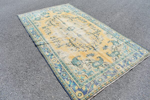 5.2 ft. x 9.2 ft. Vintage Turkish Rug TR07357 Image 3