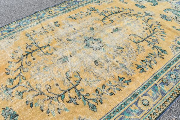 5.2 ft. x 9.2 ft. Vintage Turkish Rug TR07357 Image 5